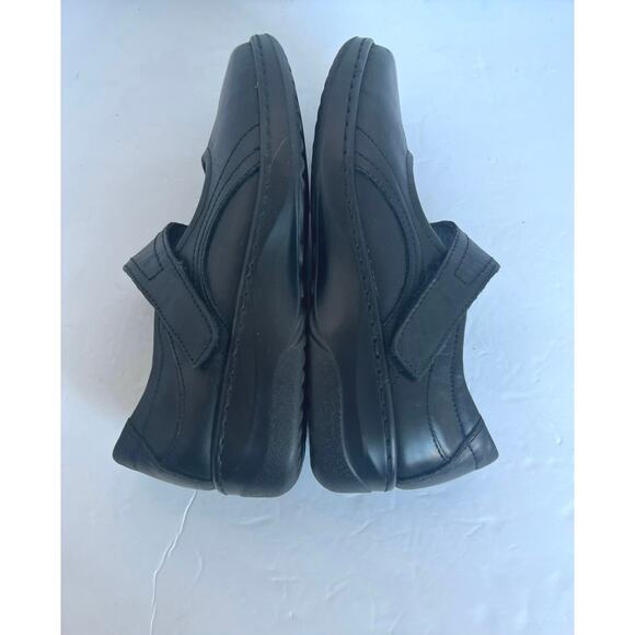 Propet Yara Mary Jane Black Leather Velcro Close Comfort Platform Wedge Shoe 8.5 - Picture 6 of 11